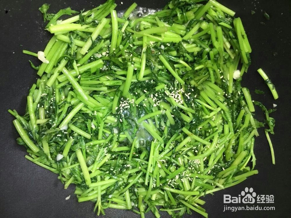 蒜蓉爆炒茼蒿
