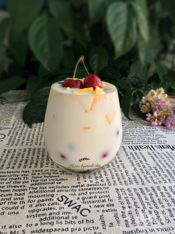 水果酸奶杯的做法
