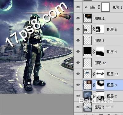 ps教程-生命之环photoshop合成