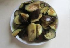 豆瓣茄子炒油条