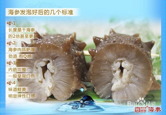 如何区分干海参的好坏