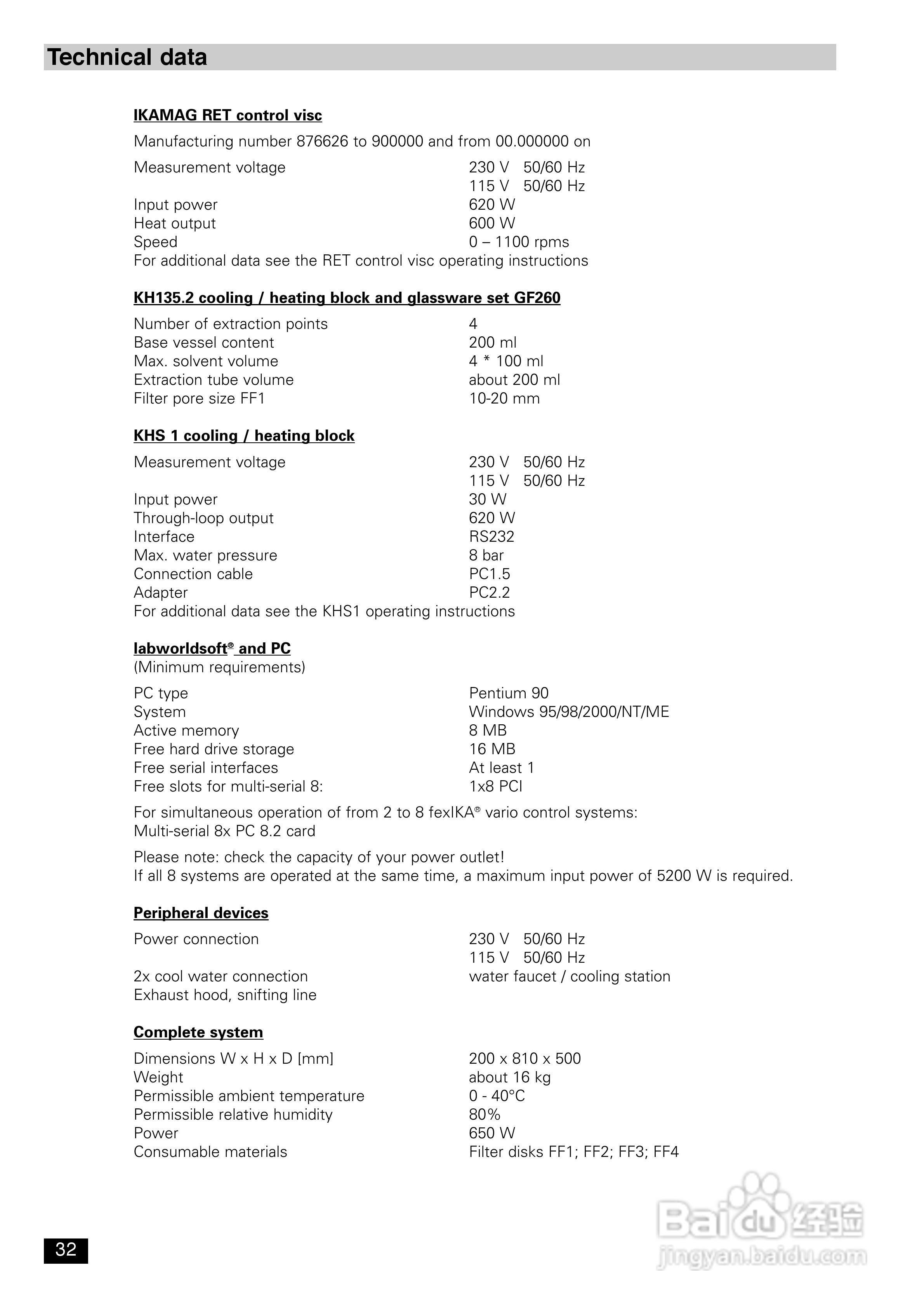 IKA FexIKA® 控制型萃取仪使用说明书:[4]