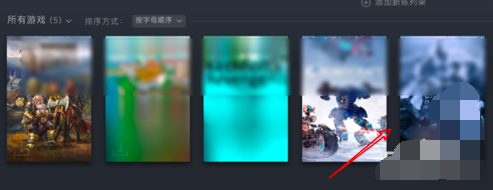 新版Steam怎么隐藏不能删除的游戏