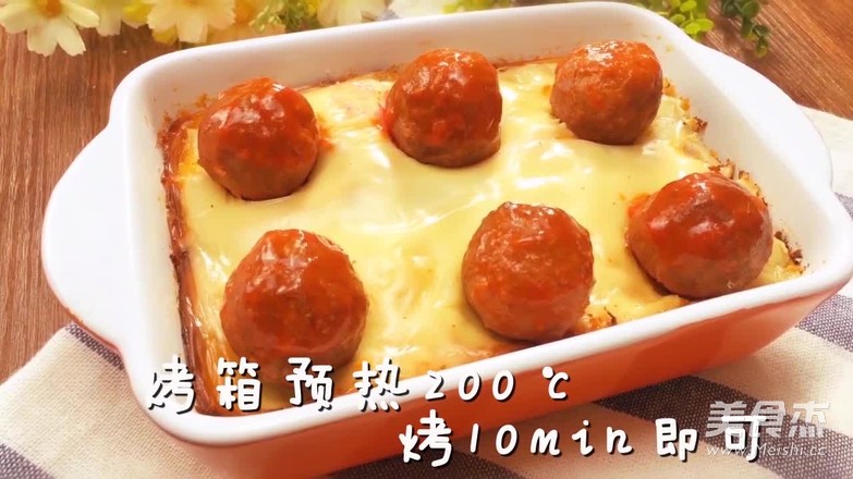 「膳小姐 |芝士肉丸焗饭」