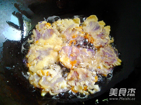 香酥木槿花的做法