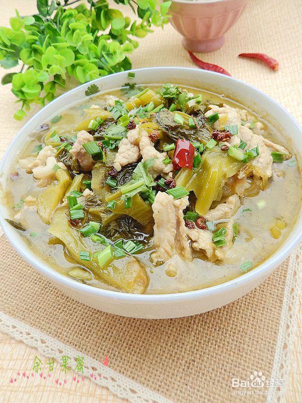 简单易学的家常菜蘑菇水煮肉片的做法