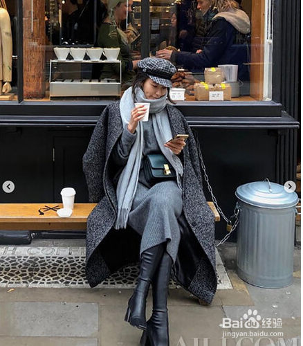 半身裙+长靴”懒人穿搭组合 一秒隐形粗腿巨显瘦