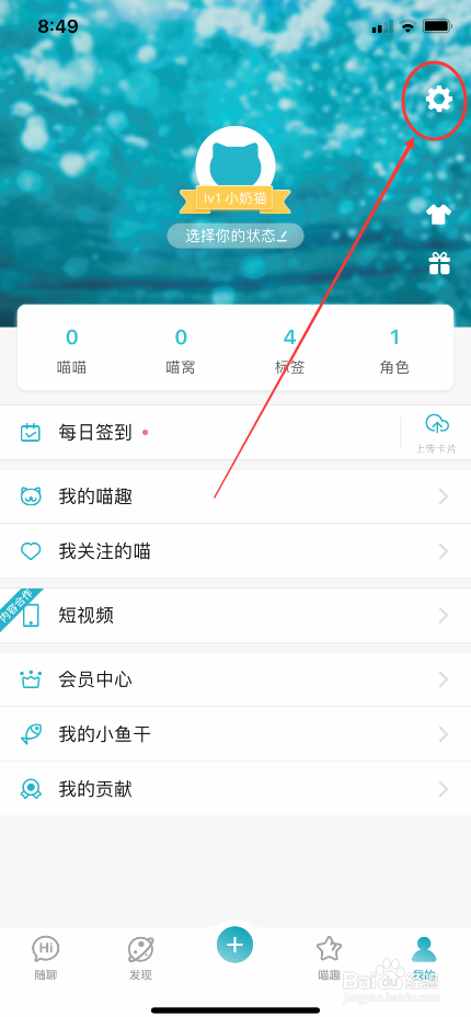 随猫树洞怎么设置聊天自动清理时间