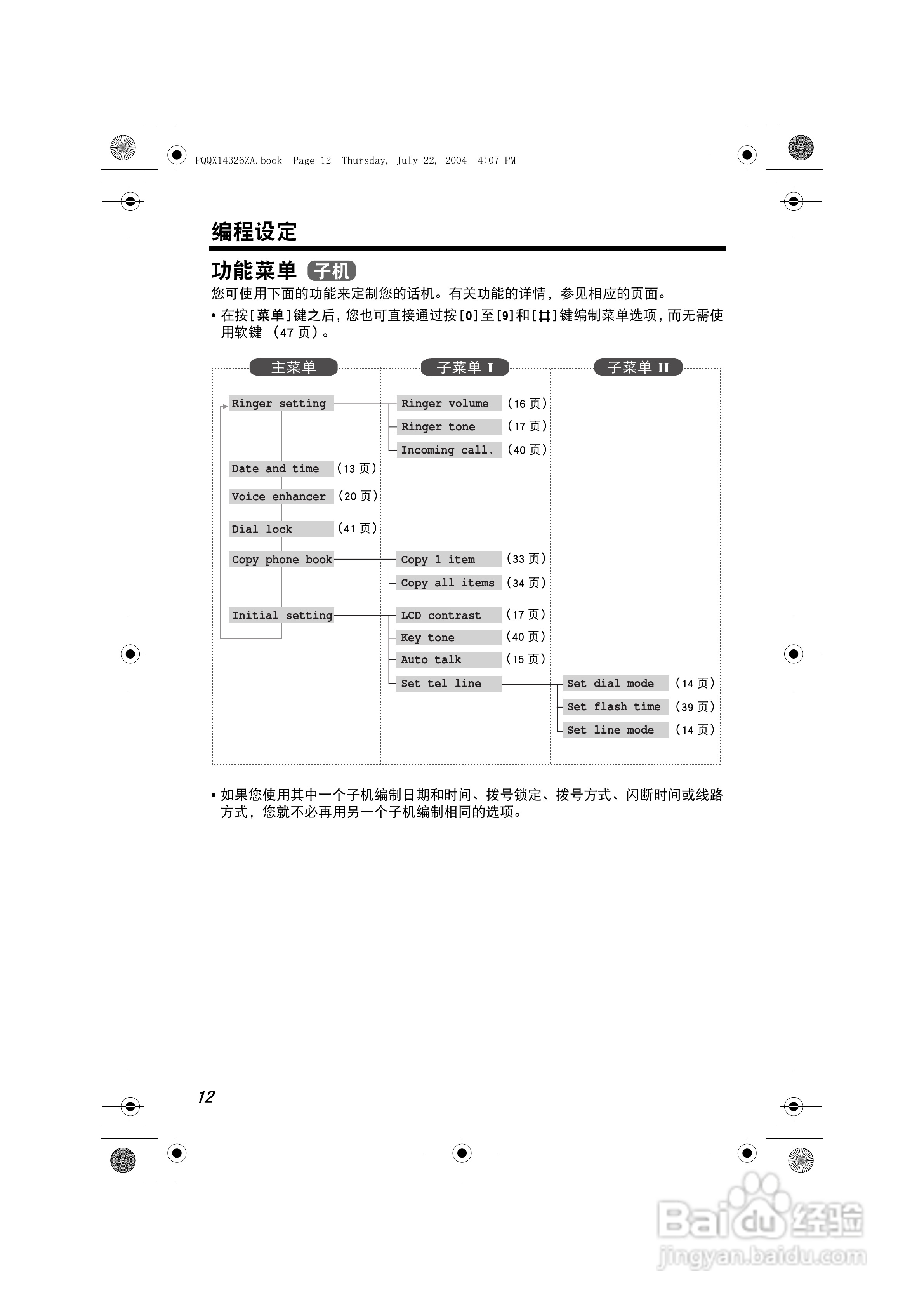 松下无绳电话KX-TG2369CN使用说明书:[2]