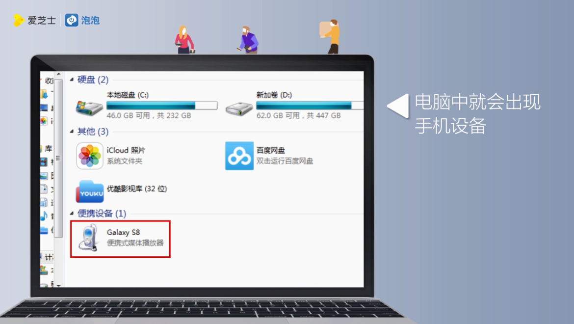 如何把电脑中的照片添加到手机上