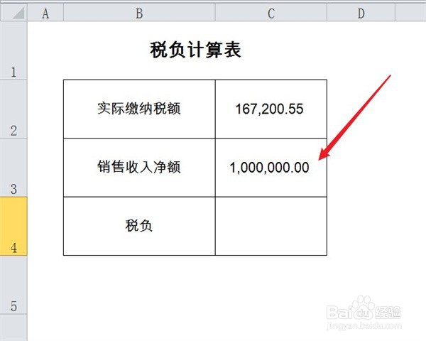 税负的计算方法