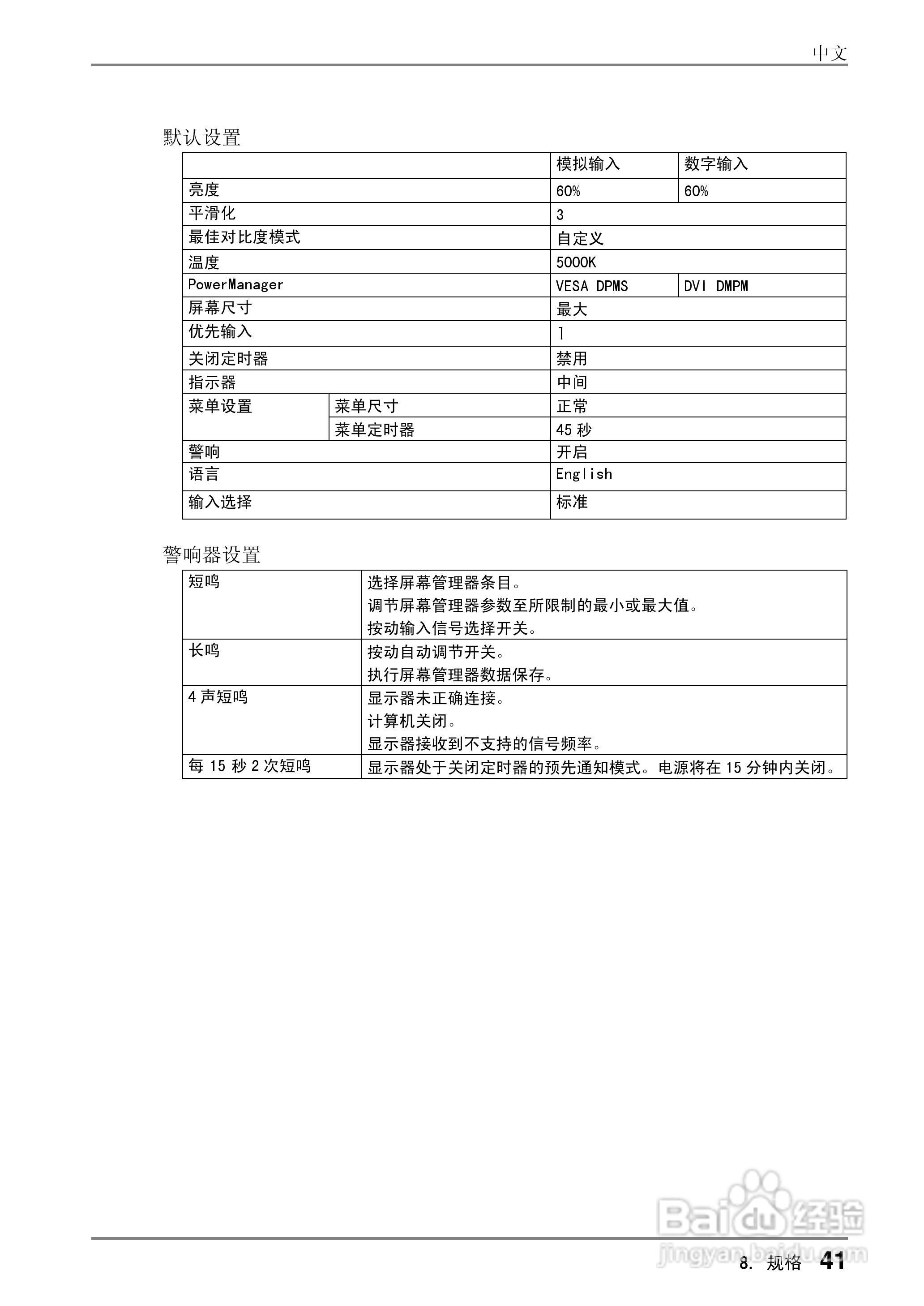 EIZO ColorEdge CG221彩色管理液晶显示器用户说明书:[5]