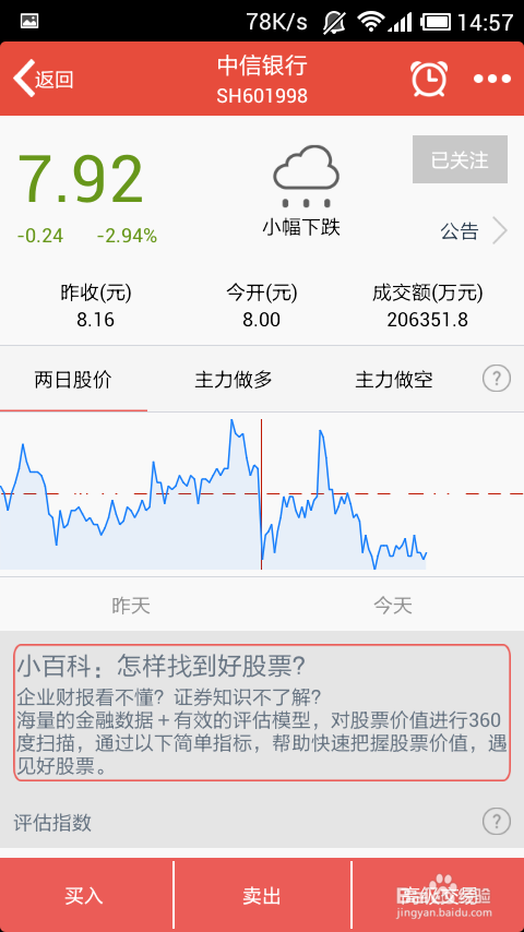 东方价值线账户里的资金怎么交易？
