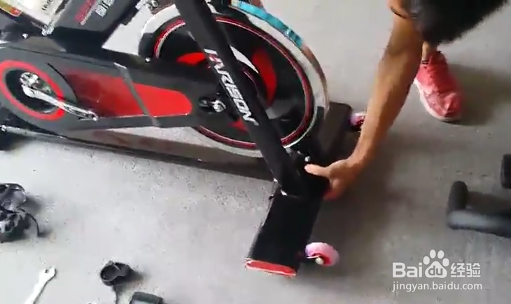 汉臣动感单车B1900安装详解