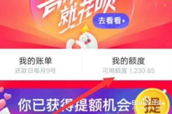 蚂蚁花呗怎么调整每月总额度