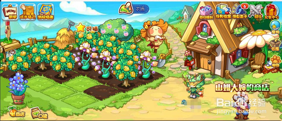 如何进入洛克王国的农场