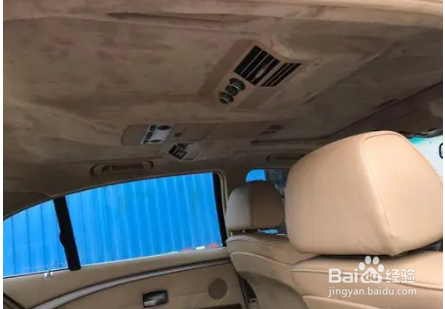 车天窗遮阳布脱落简单修复