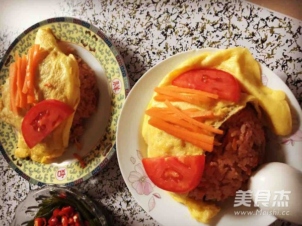 蛋包饭的家常做法