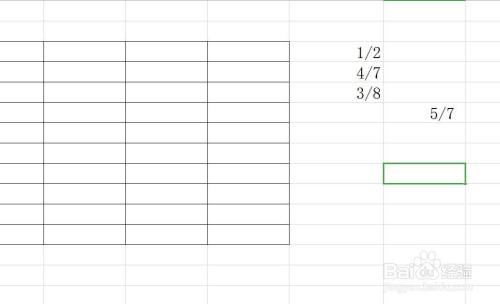 Excel/WPS表格怎么输入分数?