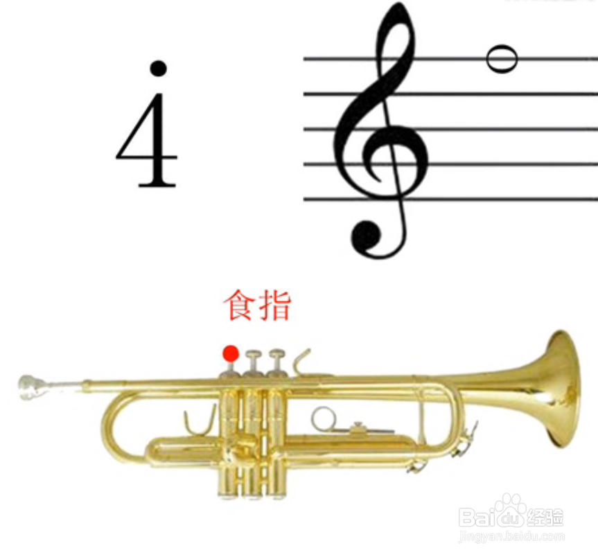 小号指法图解