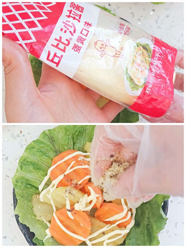 今日份香煎土豆沙拉安排上了