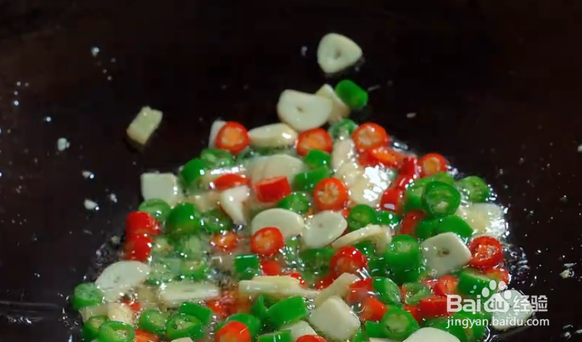 韭菜炒香干的制作方法
