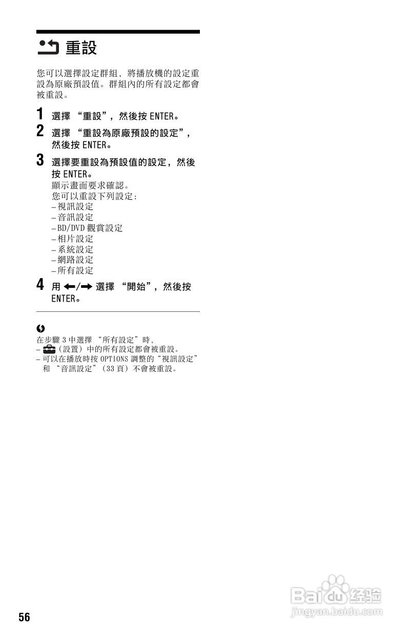 SONY BDP-S765 DVD播放器使用说明书:[3]