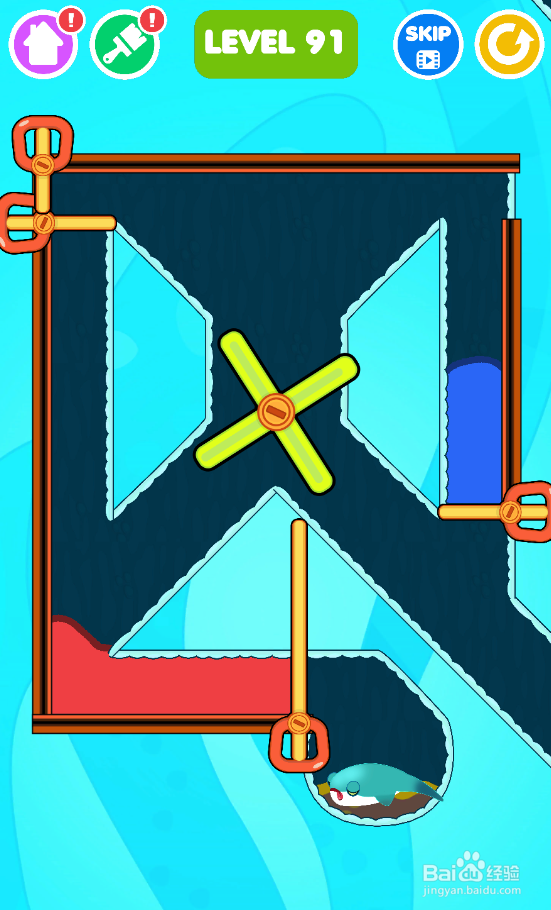 Save The Fish的LEVEL 86如何过关？