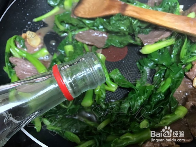 怎么煮芥兰炒牛肉