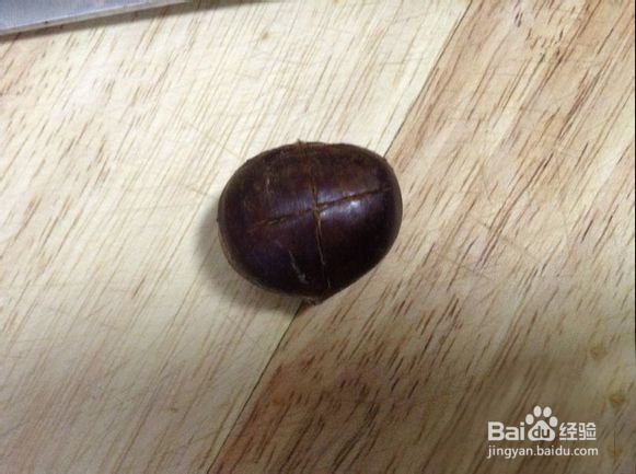 微波炉DIY糖炒栗子的做法