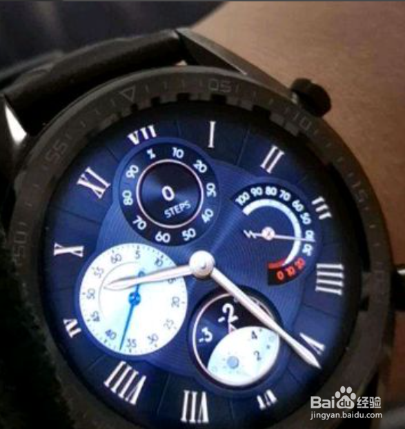 华为gt2怎么换表盘背景