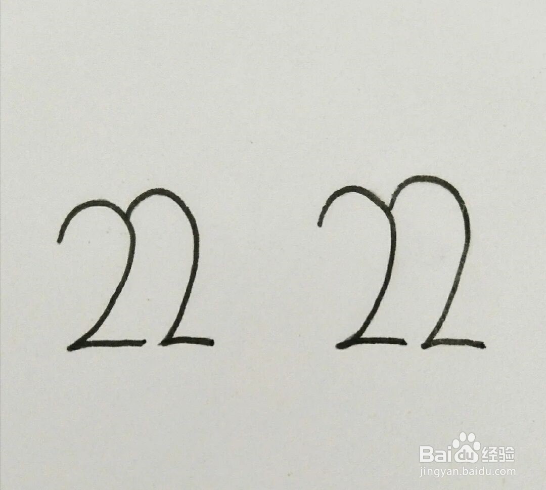 如何用4个2画小鸟简笔画