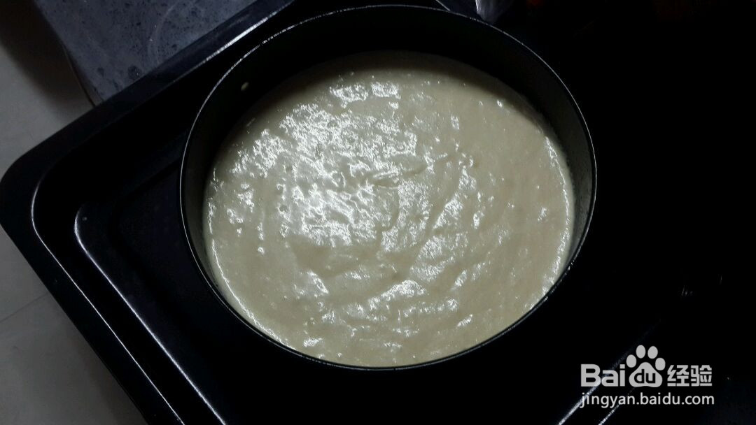 榴莲戚风蛋糕的做法