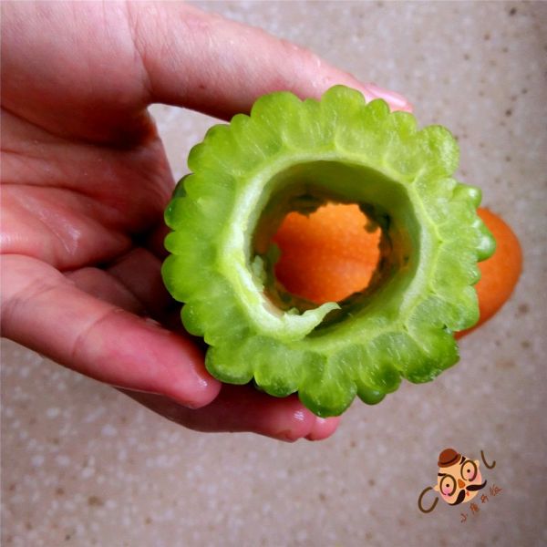 芒果紫薯酿苦瓜