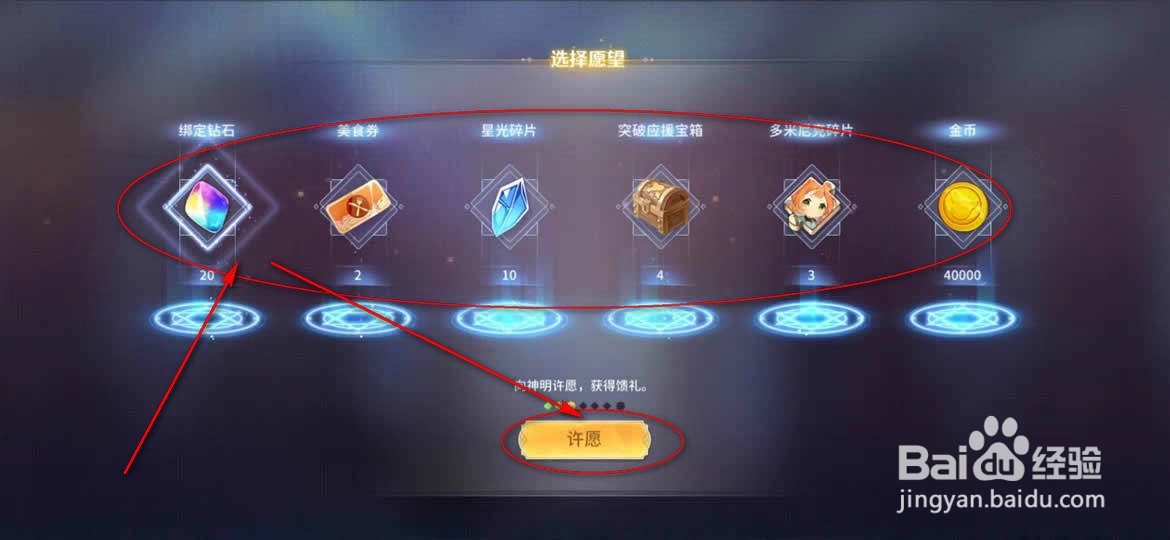 伊甸园的骄傲秘境怎么许愿