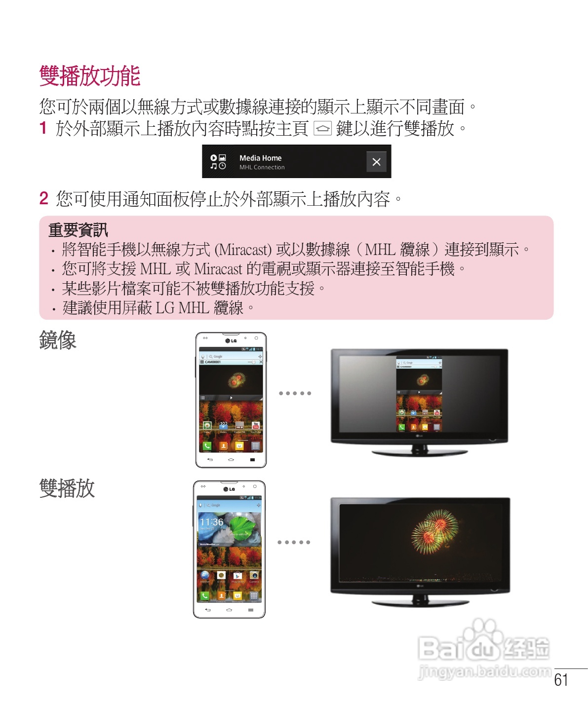 LG E975手机使用说明书:[7]