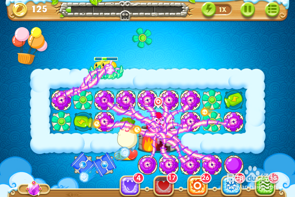 保卫萝卜2 极地55关攻略：[55]第五十五关