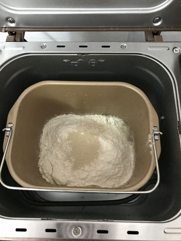 葱香芝士火腿面包