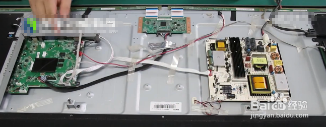 电视竖条纹怎么修