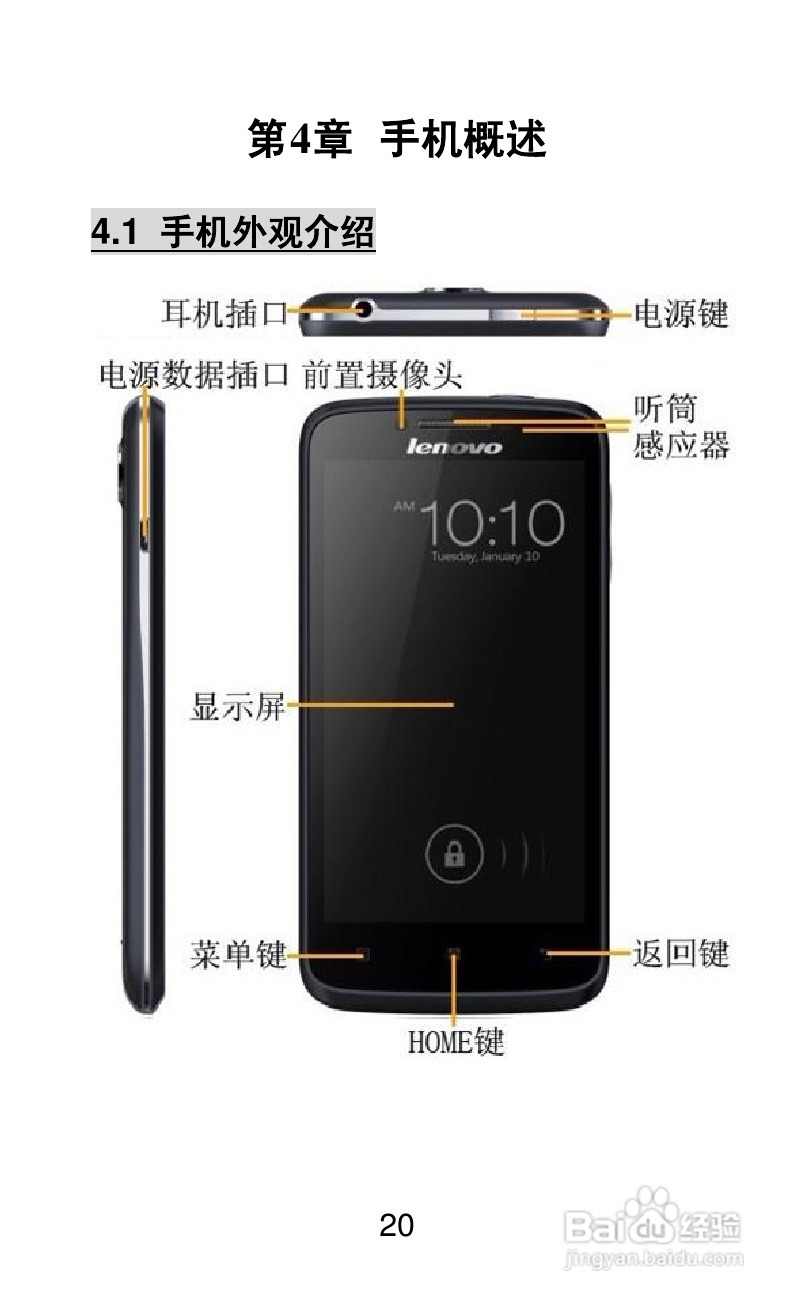 联想Lenovo A820e手机说明书:[2]