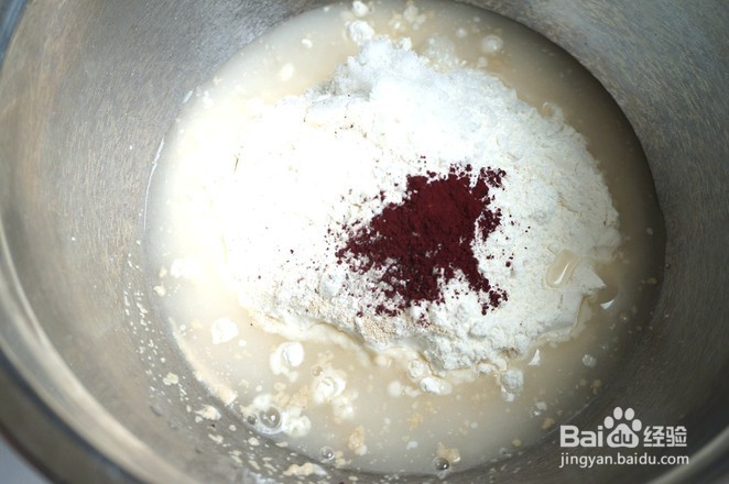 玫瑰花馒头的做法