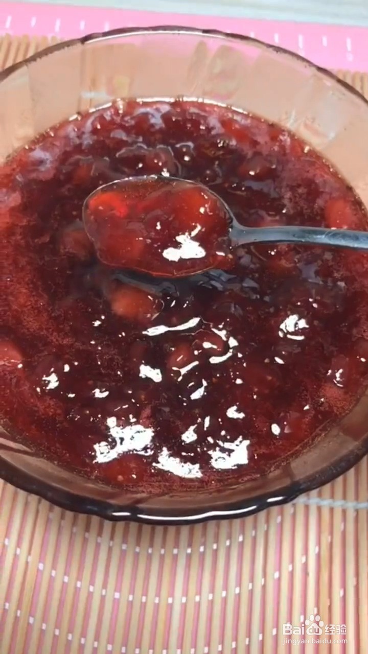 酸甜开胃的草莓果酱要怎样做