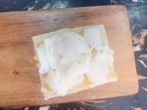 食补养生玉米芝士三明治的做法