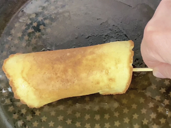 芝士香肠松饼卷