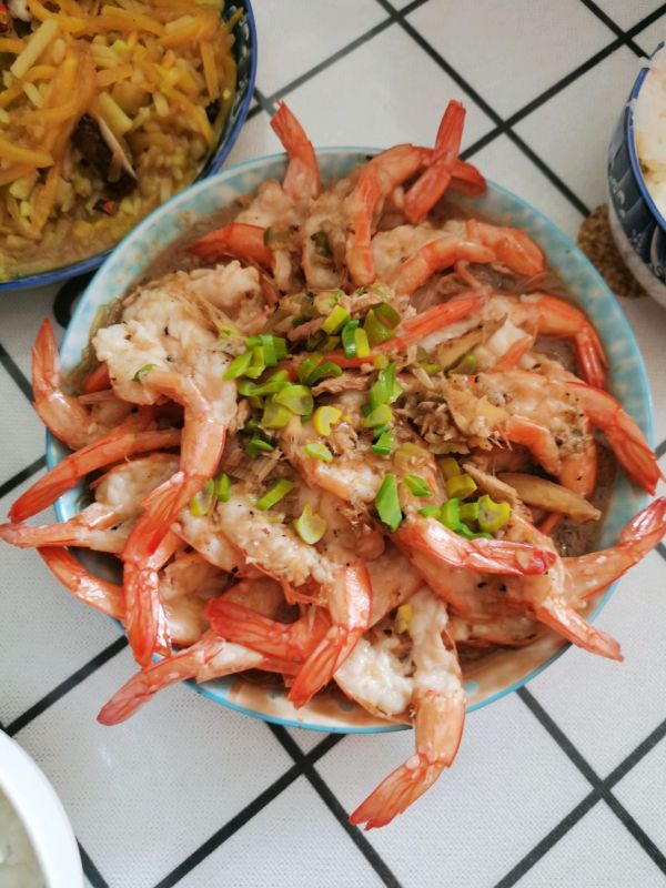 蒜蓉粉丝开背虾