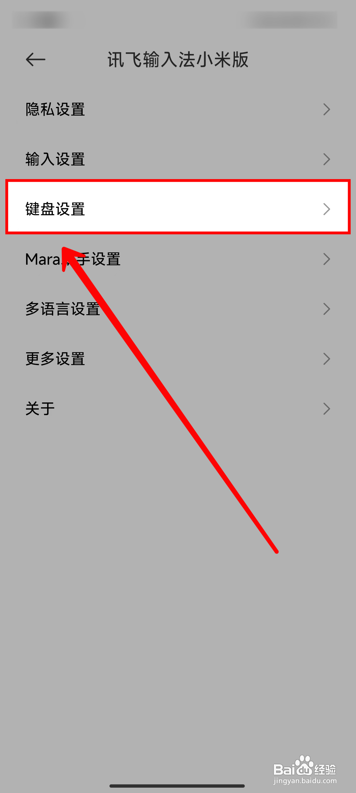 《讯飞输入法小米版》开启按键气泡的方法