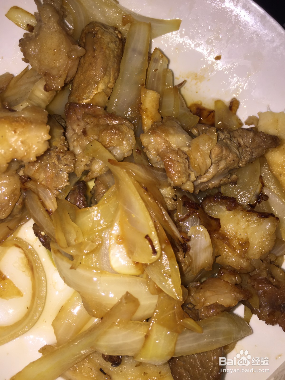 椰子洋葱烧猪肉
