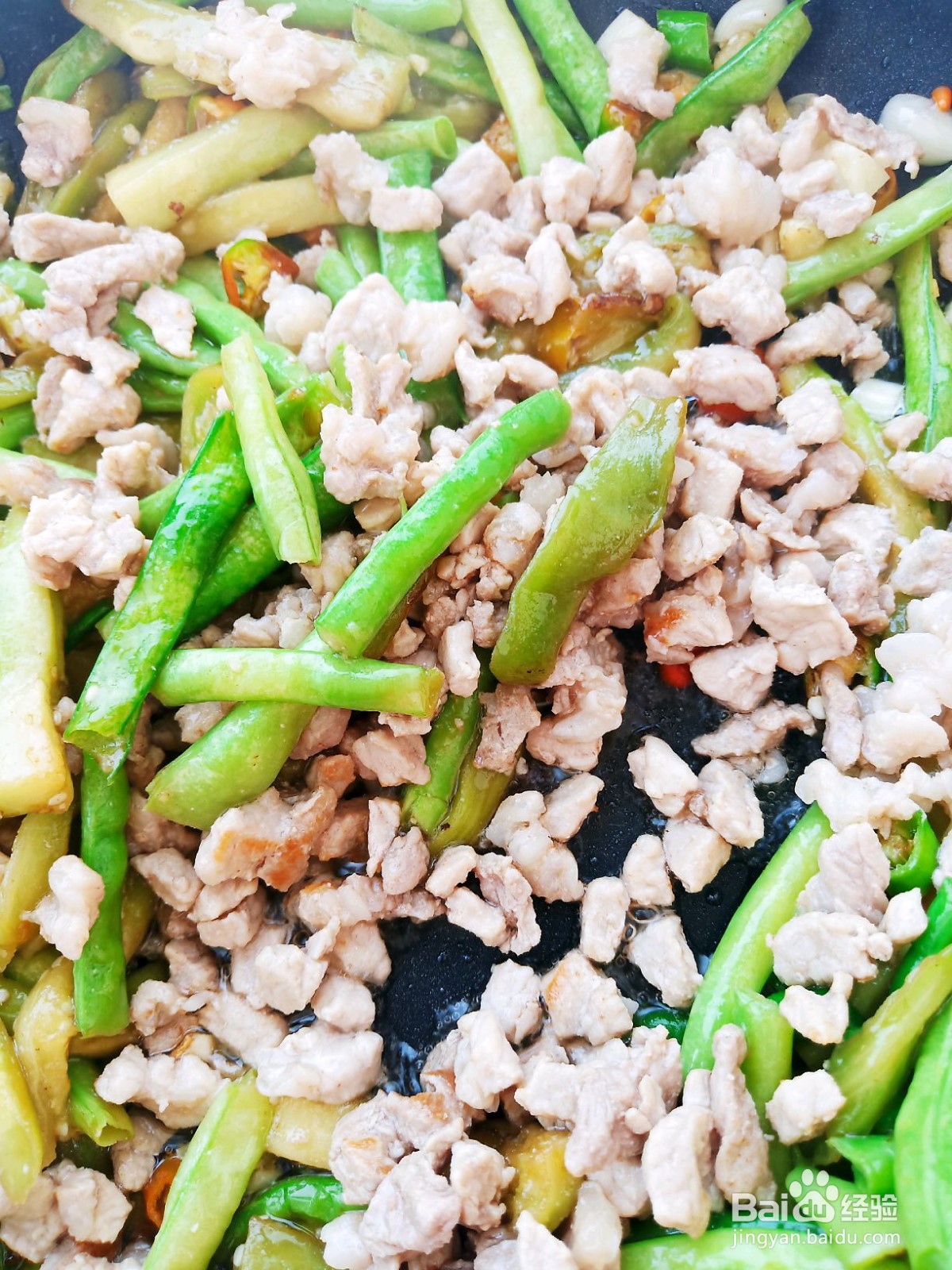 豆角茄子粉丝煲