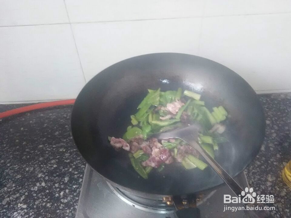 辣椒炒瘦肉丝