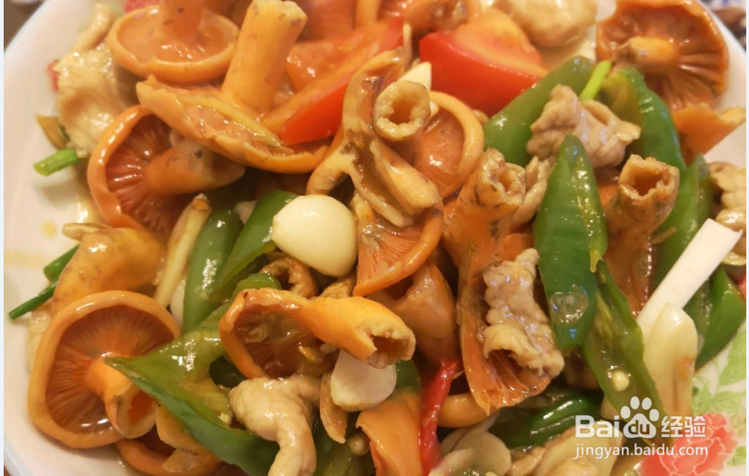 紫花菌怎么炒好吃